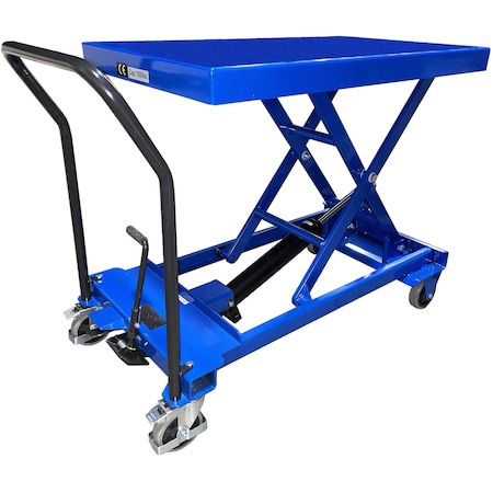 Pake Handling Tools Premium Scissor Lift Table, 1100 lb. Cap, 40.5"L x 24"W, 13.5" to 35.4" Lift Height PAKLT09